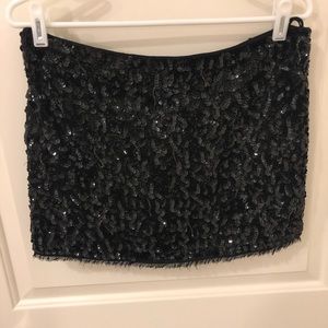 Alice + Olivia Sequin Skirt